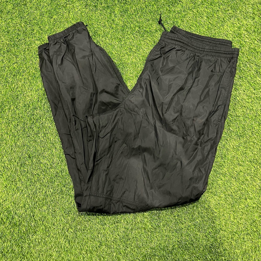 Vintage 90s Nike Black on Black Trackpants XXL